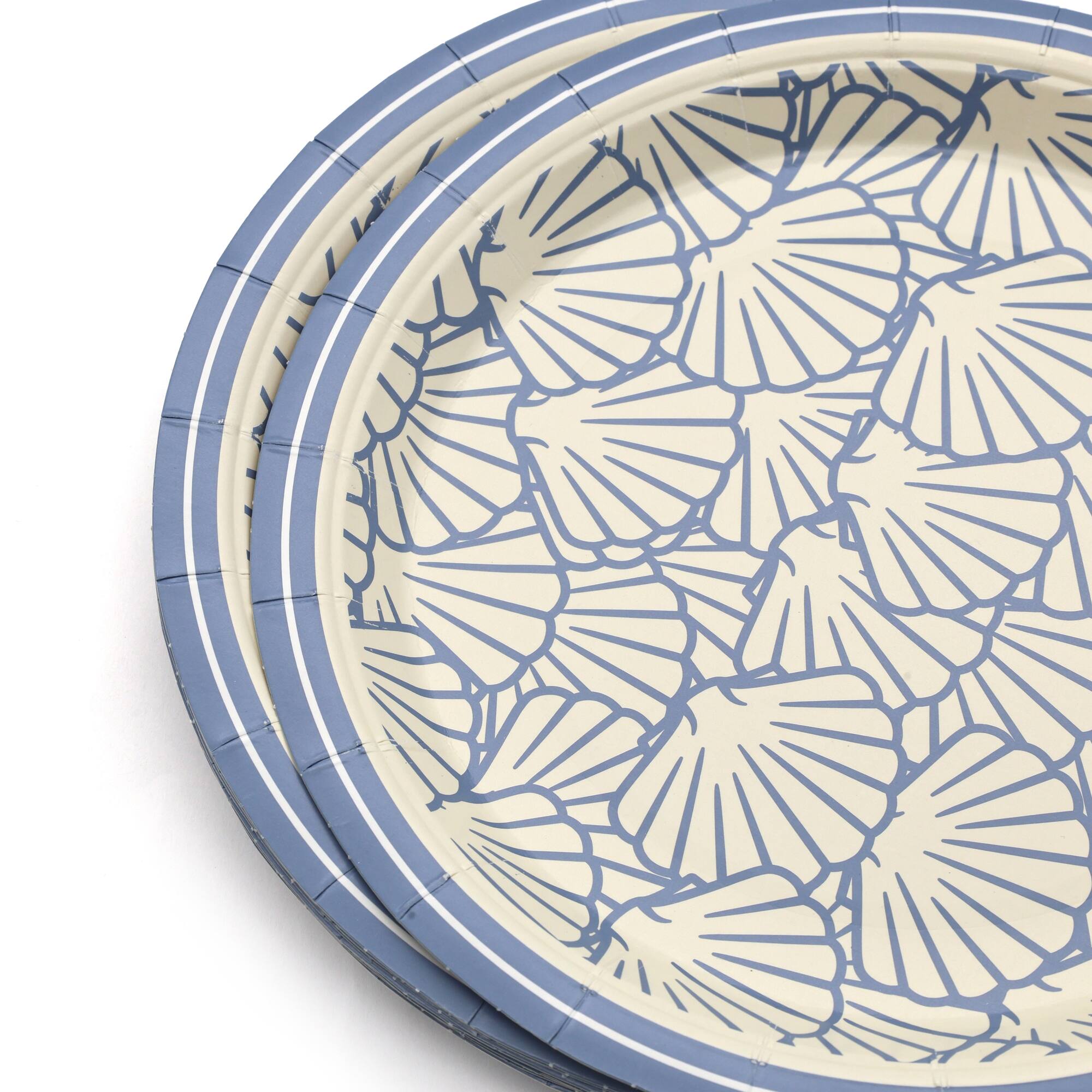 7" Modern Coast Shell Snack Plates, 10ct. by Celebrate It™